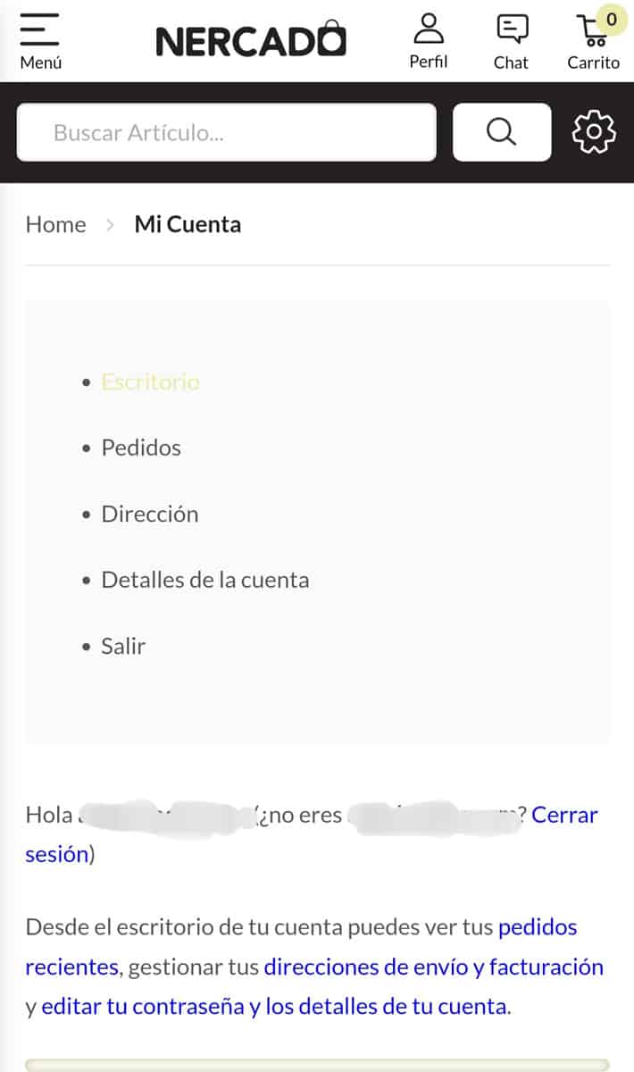 bienvenido a la tienda