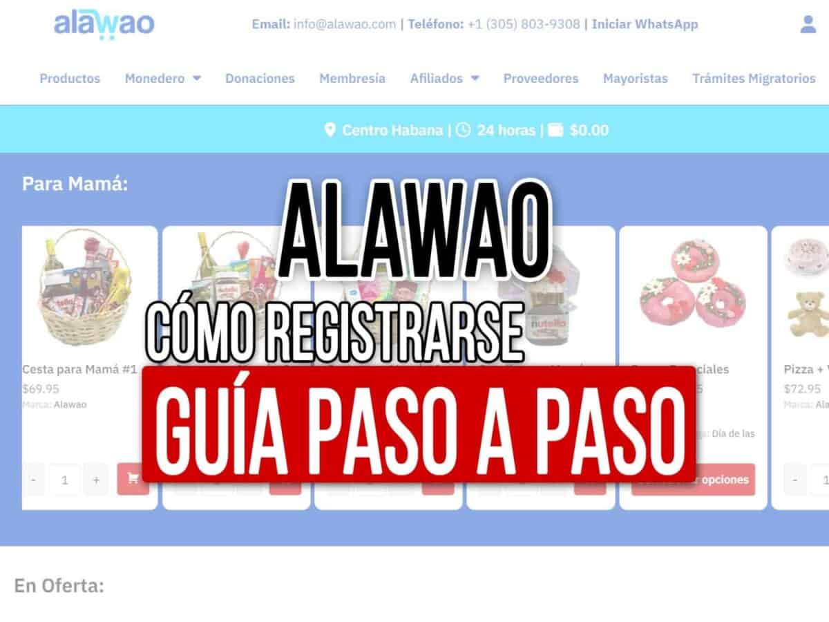 como registrarse en alawao