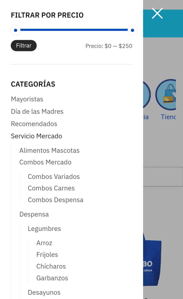 servicio de mercado alawao