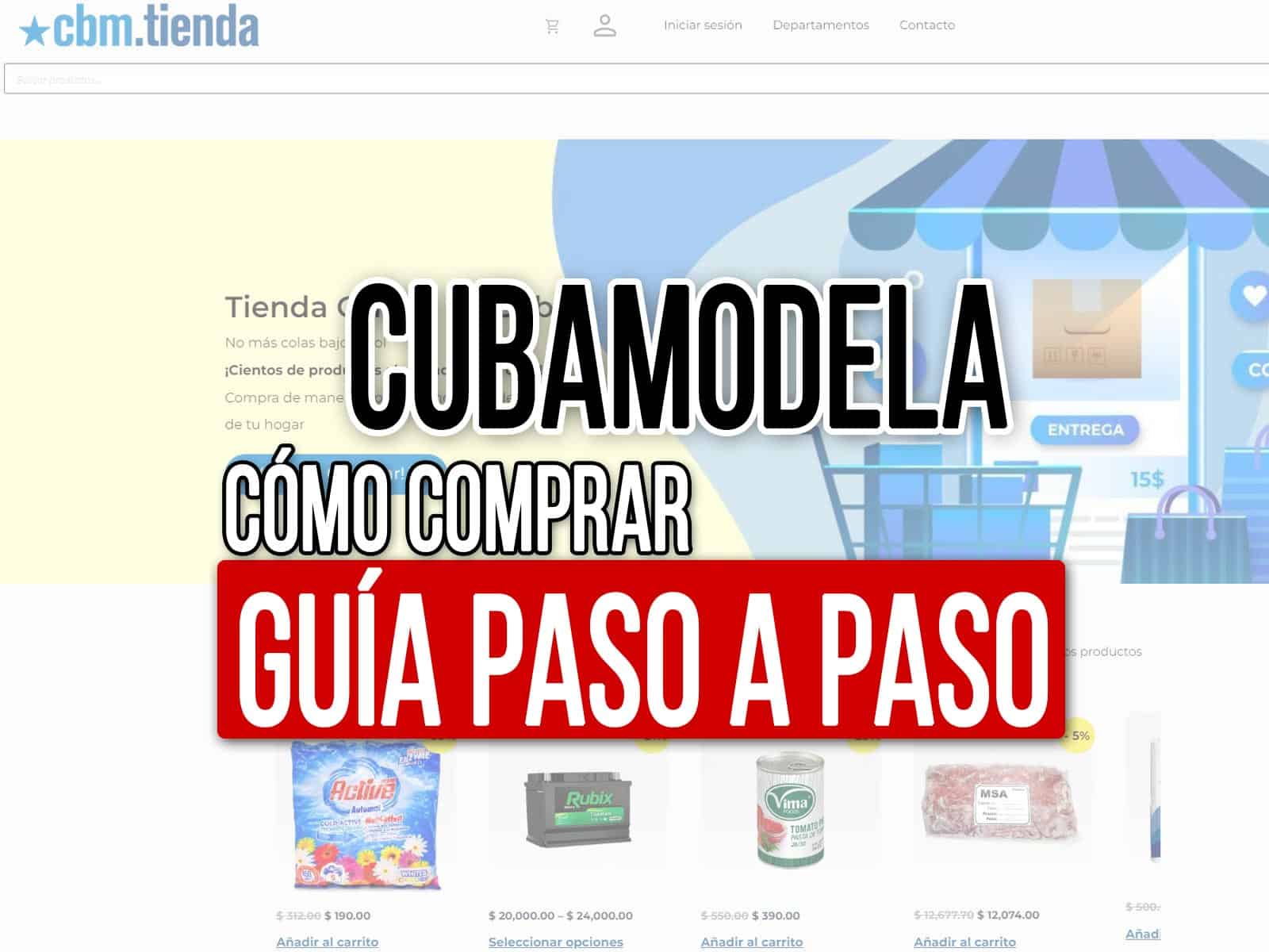 como comprar en cubamodela