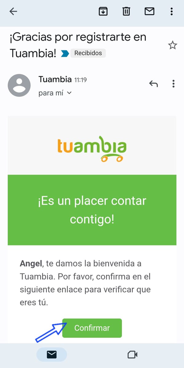 bienvenido a la tienda tuambia