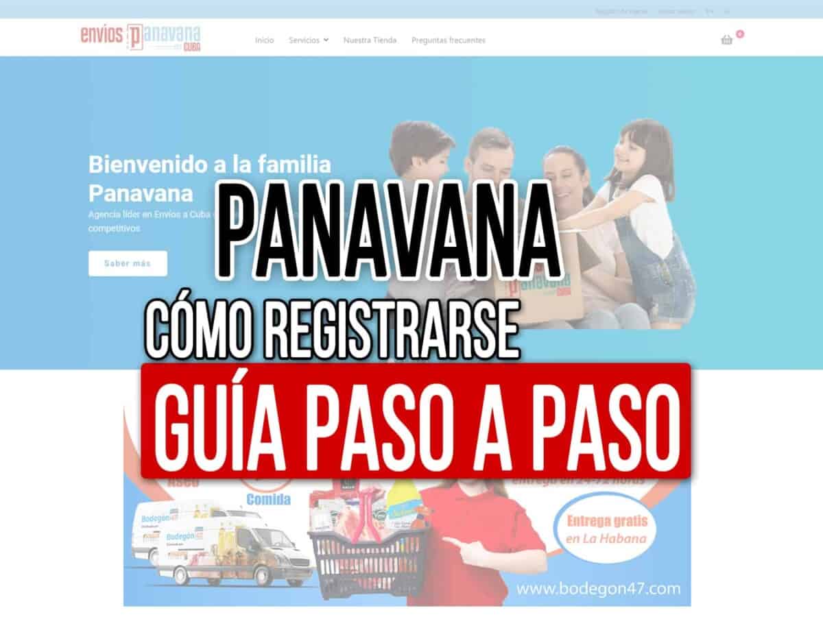 como registrarse en panavana