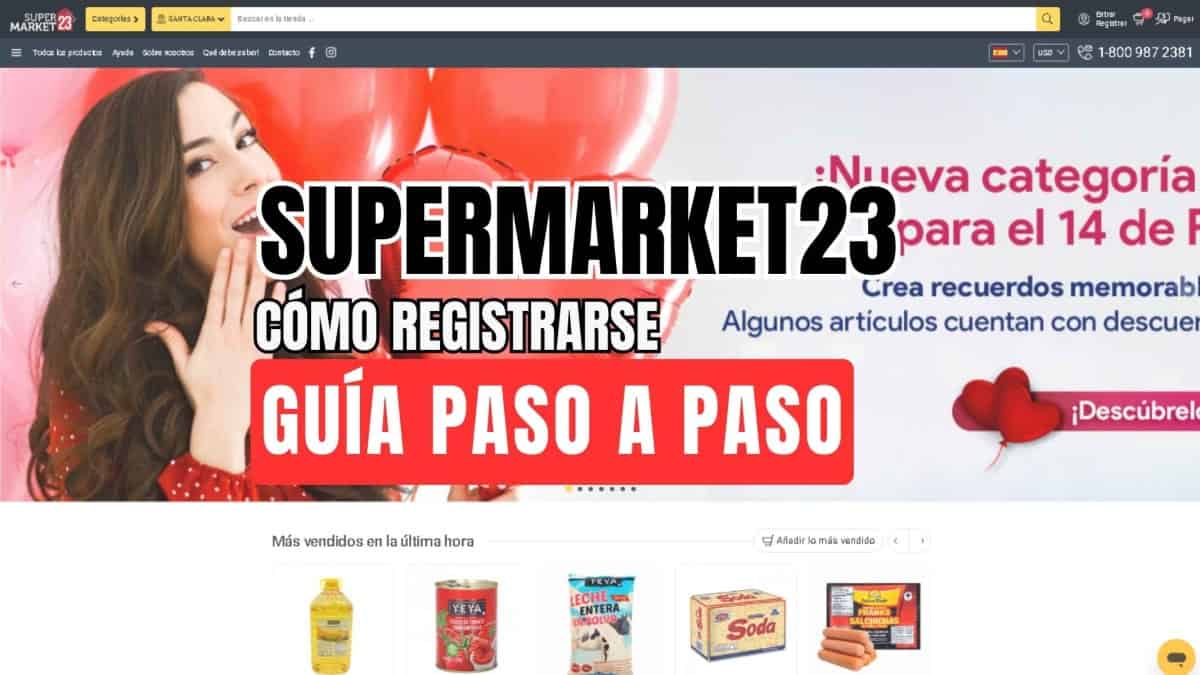 Captura de la Página Supermarket23